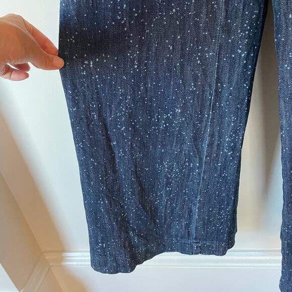 Anthropologie Pilcro Lydia Wrap Wide Leg Denim Jumpsuit 0 XS - Picture 11 of 11